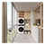 LG WT1210WWF 12kg/10kg 1400 Spin Wash Tower - White