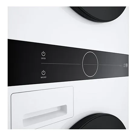 LG WT1210WWF 12kg/10kg 1400 Spin Wash Tower - White