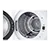 LG WT1210WWF 12kg/10kg 1400 Spin Wash Tower - White