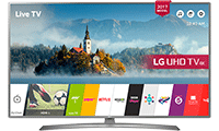 LG 43UJ750V 43" Smart Ultra HD 4K LED TV with webOS 3.5 Freeview HD and Freesat HD & Built-In Wi-Fi LG 43UJ750V 43" Smart Ultra HD 4K LED TV with webOS 3.5 Freeview HD and Freesat HD & Built-In Wi-Fi