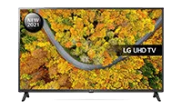 LG 43UP75006LF 43" Smart UHD 4k LED TV Black with Freeview LG 43UP75006LF 43" Smart UHD 4k LED TV Black with Freeview