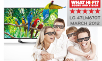 LG 47LM670T 47" LED Cinema 3D Smart TV with 5x Pairs of Glasses Cinema Screen Design Freeview HD Built-In WiFi & MCI 400 LG 47LM670T 47" LED Cinema 3D Smart TV with 5x Pairs of Glasses Cinema Screen Design Freeview HD Built-In WiFi & MCI 400