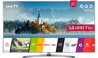 LG 55UJ750V 55" Smart Ultra HD 4K LED TV with webOS 3.5 Freeview HD and Freesat HD & Built-In Wi-Fi.Ex-Display Model LG 55UJ750V 55" Smart Ultra HD 4K LED TV with webOS 3.5 Freeview HD and Freesat HD & Built-In Wi-Fi.Ex-Display Model