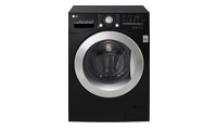 LG FH2A8TDN8 Freestanding Smart Washing Machine Black LG FH2A8TDN8 Freestanding Smart Washing Machine Black