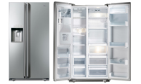 LG GWL227HSQA Stainless Steel Side By Side Fridge Freezer Combination with Built-In Water Dispenser