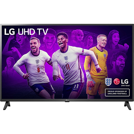 LG 55UP75006LF, 55 inch Smart UHD 4k LED TV Black with Freeview