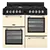 Leisure CK100F232C 100cm Dual Fuel Range Cooker Cream