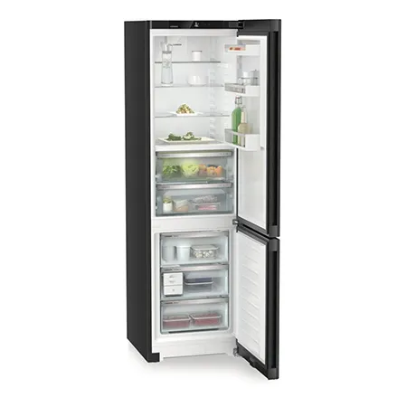 Liebherr CBNbda572i 70/30 No Frost Fridge Freezer - Black