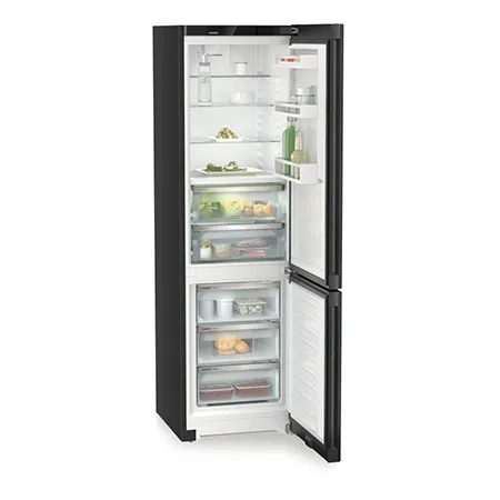 Liebherr CBNbdc573i 70/30 No Frost Fridge Freezer - Black
