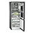 Liebherr CBNbsc778i 70/30 No Frost Fridge Freezer - Black Steel