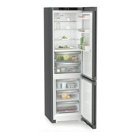 Liebherr CBNdgc5723 70/30 No Frost Fridge Freezer - Dark Grey