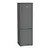 Liebherr CBNdgc5723 70/30 No Frost Fridge Freezer - Dark Grey