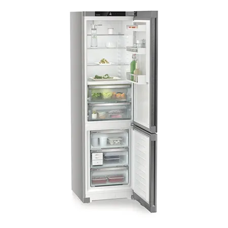 Liebherr CBNsda572i 70/30 No Frost Fridge Freezer - Silver