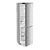 Liebherr CBNsfc5223 60/40 No Frost Fridge Freezer - Silver