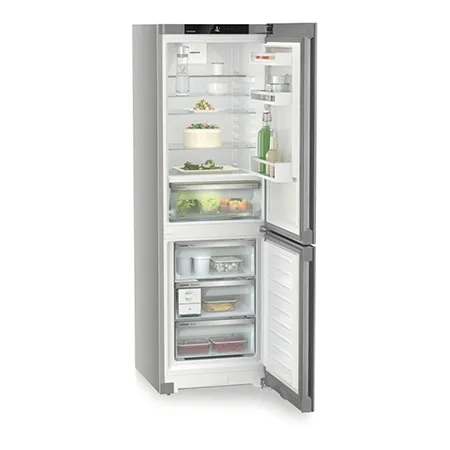 Liebherr CBNsfc5223 60/40 No Frost Fridge Freezer - Silver