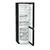 Liebherr CNbda5723 70/30 No Frost Fridge Freezer - Black Steel
