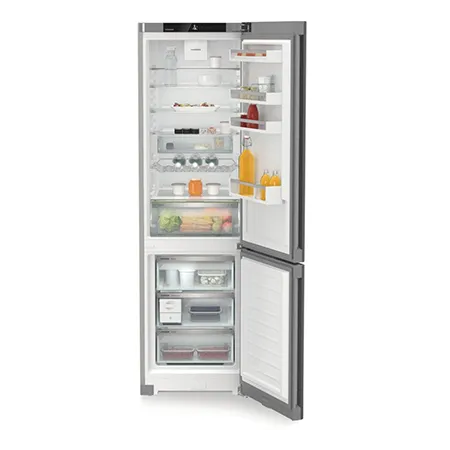 Liebherr CNsda5723 70/30 No Frost Fridge Freezer - Silver