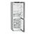 Liebherr CNsdb5223 60/40 No Frost Fridge Freezer - Silver