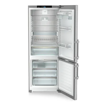 Liebherr CNsdd776i 70/30 No Frost Fridge Freezer - Silver