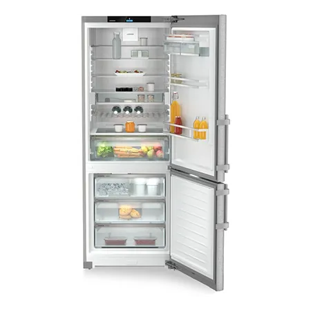 Liebherr CNsdd776i 70/30 No Frost Fridge Freezer - Silver