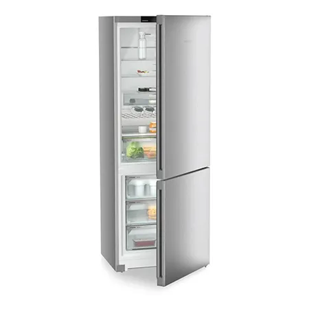 Liebherr CNsfa7723 70/30 No Frost Fridge Freezer - Silver