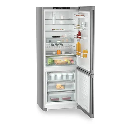 Liebherr CNsfa7723 70/30 No Frost Fridge Freezer - Silver