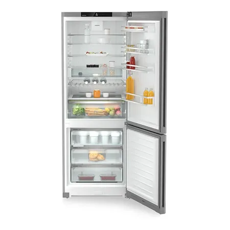 Liebherr CNsfa7723 70/30 No Frost Fridge Freezer - Silver