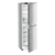 Liebherr CNsfd5204 Freestanding EasyFresh  No Frost Fridge Freezer in Silver