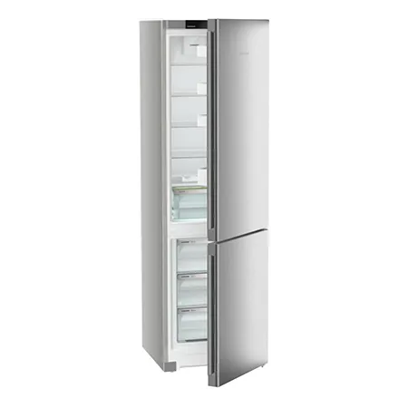 Liebherr CNsfd5703 70/30 No Frost Fridge Freezer - Silver