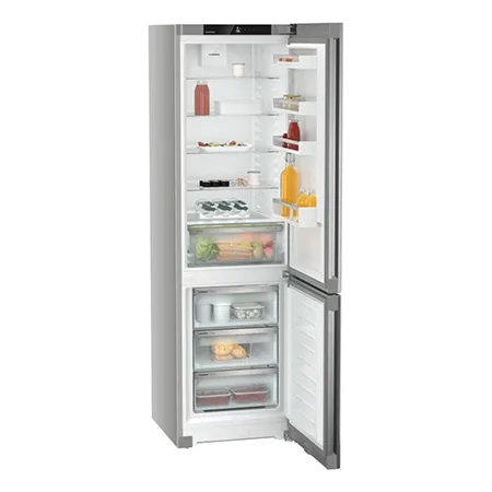 Liebherr CNsfd5703 70/30 No Frost Fridge Freezer - Silver