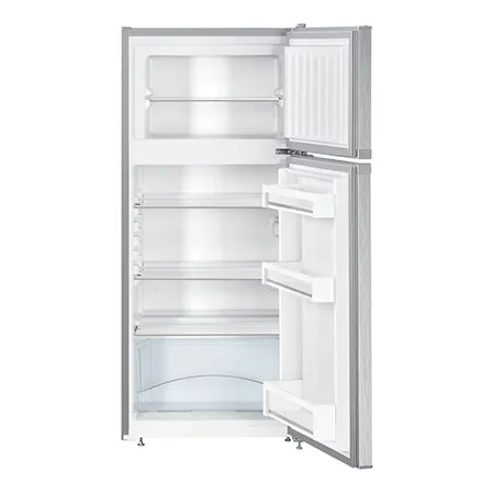 Liebherr CTele2131 Top Mount Fridge Freezer - Silver