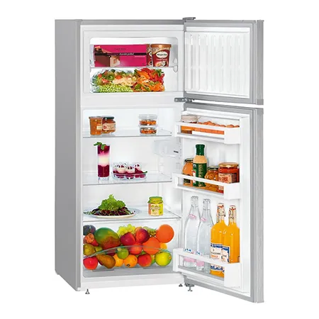 Liebherr CTele2131 Top Mount Fridge Freezer - Silver