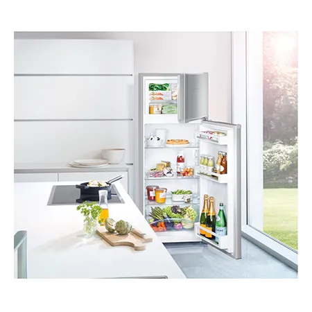 Liebherr CTele2531 Top Mount Fridge Freezer - Silver