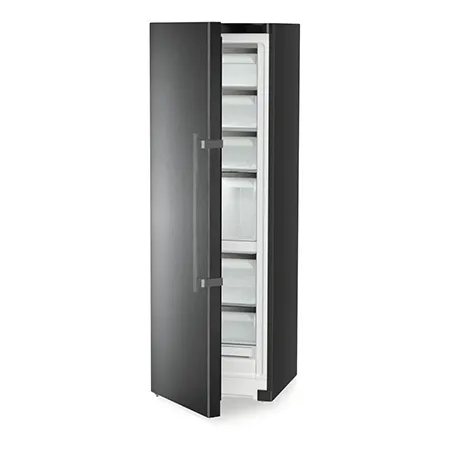 Liebherr SFNbsd529i No Frost Upright Freezer - Black Steel