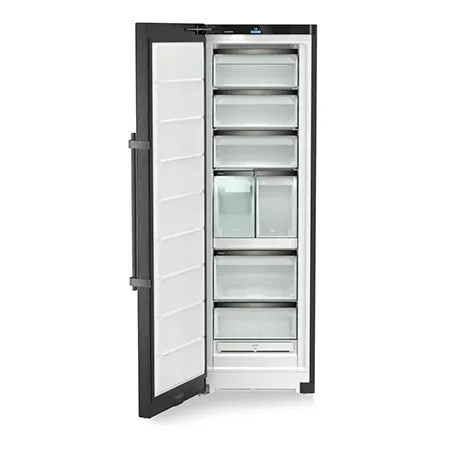 Liebherr SFNbsd529i No Frost Upright Freezer - Black Steel