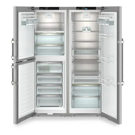 Liebherr XRCsd5255 American Side by Side Fridge Freezer - Silver