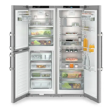 Liebherr XRCsd5255 American Side by Side Fridge Freezer - Silver