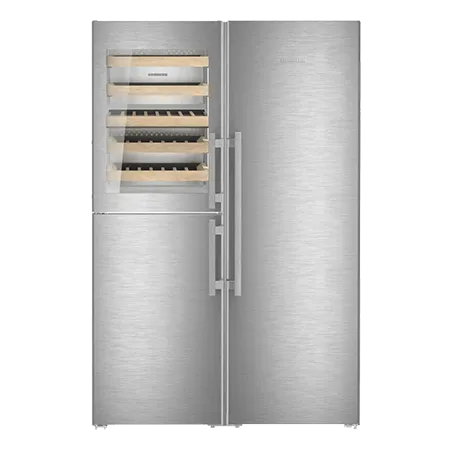Liebherr XRCst5295 American Side by Side Fridge Freezer - Stainless Steel