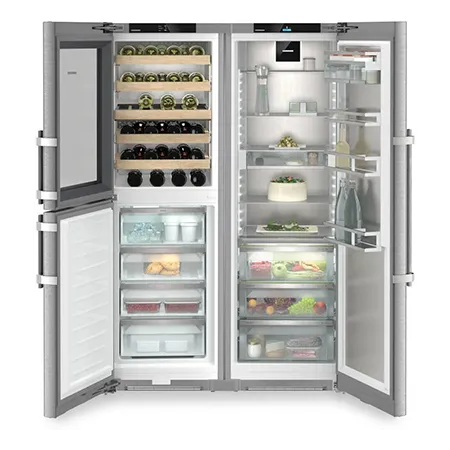 Liebherr XRCst5295 American Side by Side Fridge Freezer - Stainless Steel