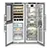 Liebherr XRCst5295 American Side by Side Fridge Freezer - Stainless Steel