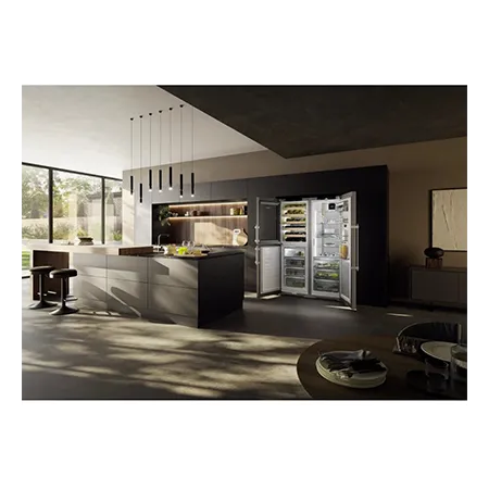 Liebherr XRCst5295 American Side by Side Fridge Freezer - Stainless Steel