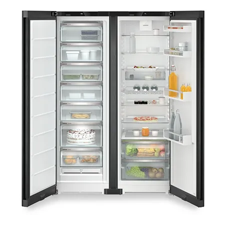 Liebherr XRFbd5220 American Side by Side Fridge Freezer - Black