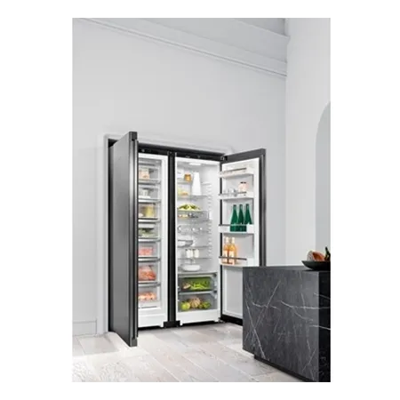 Liebherr XRFbd5220 American Side by Side Fridge Freezer - Black