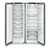 Liebherr XRFsf5220 American Side by Side Fridge Freezer - Silver