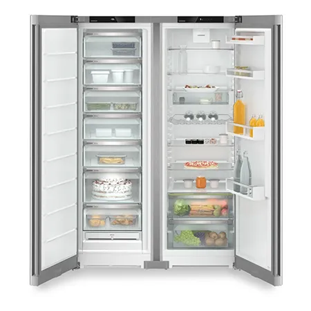 Liebherr XRFsf5220 American Side by Side Fridge Freezer - Silver