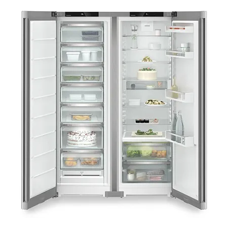 Liebherr XRFsf5225 American Side by Side Fridge Freezer - Silver