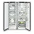 Liebherr XRFsf5225 American Side by Side Fridge Freezer - Silver