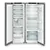 Liebherr XRFsf5245 American Side by Side Fridge Freezer - Silver