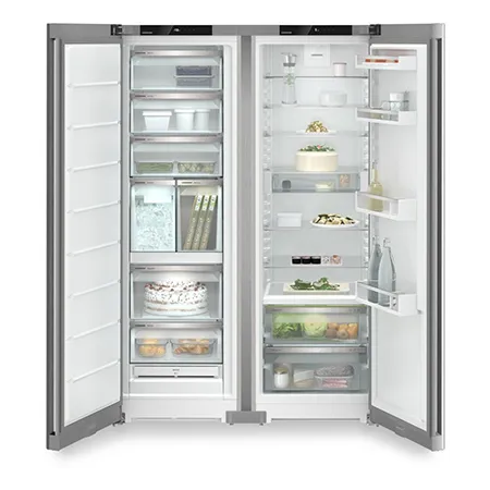 Liebherr XRFsf5245 American Side by Side Fridge Freezer - Silver