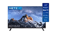 Metz 40MTD6000YUK 40" DLED UHD 4K HDR Roku Smart TV